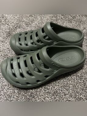 Oboz Unisex Evergreen Whakata Coast Slip-On Clog Men’s Size 9 - Women’s size 11